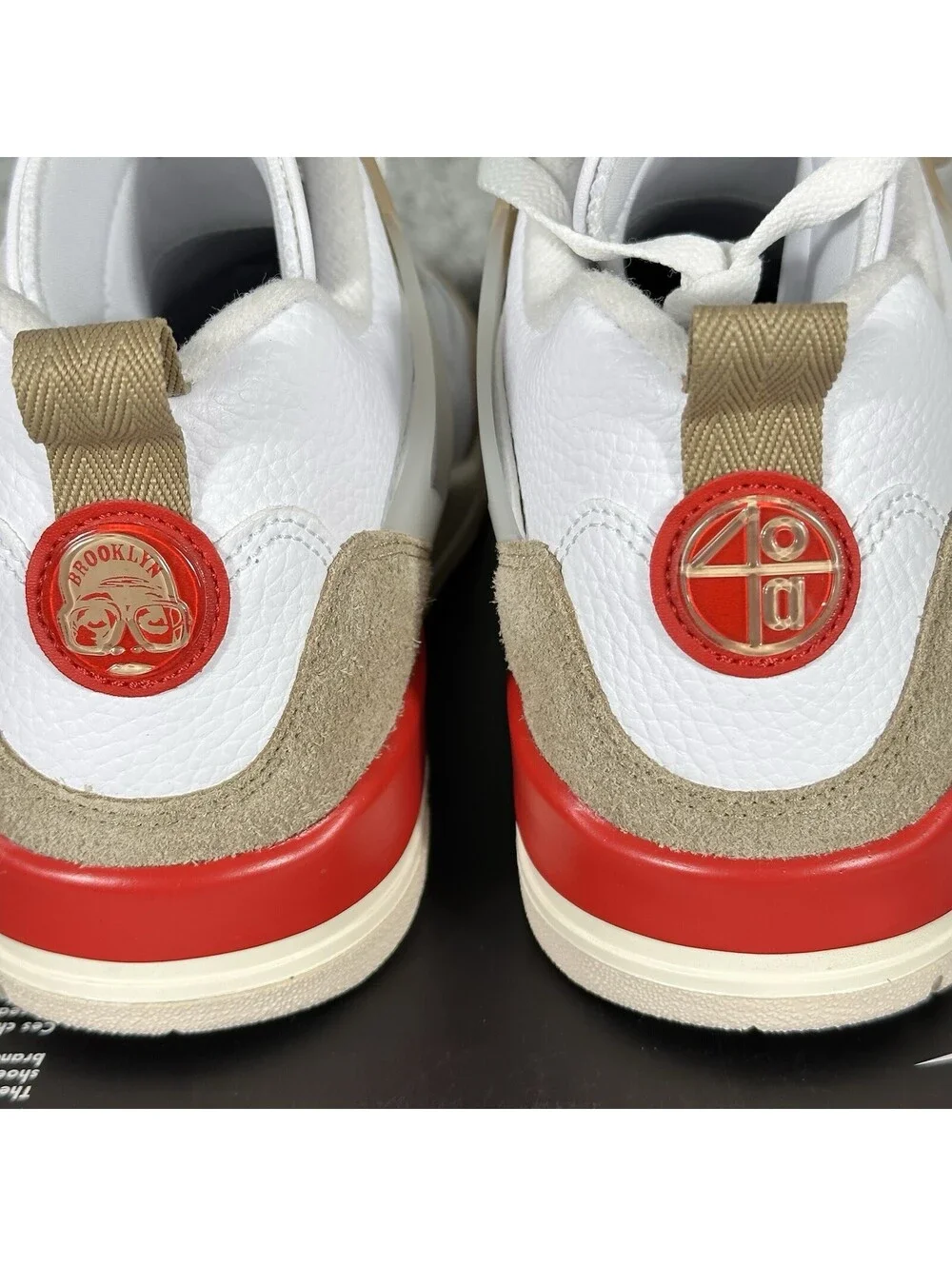 Nike Men’s Size 11 Jordan Spizike Low White Fire Red Desert Camo FQ1759-105